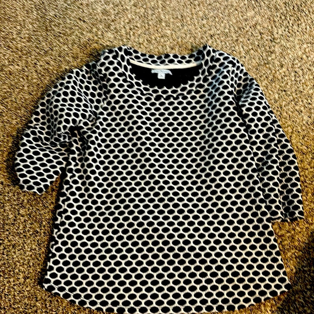 Kim Rogers medium Navy and White